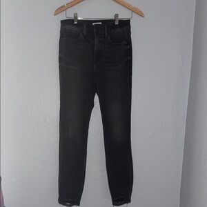 Good American Black Skinny Jeans High-Waisted 18